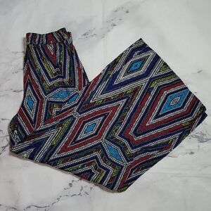 4/$20 Mossimo Print Wide Leg Pants